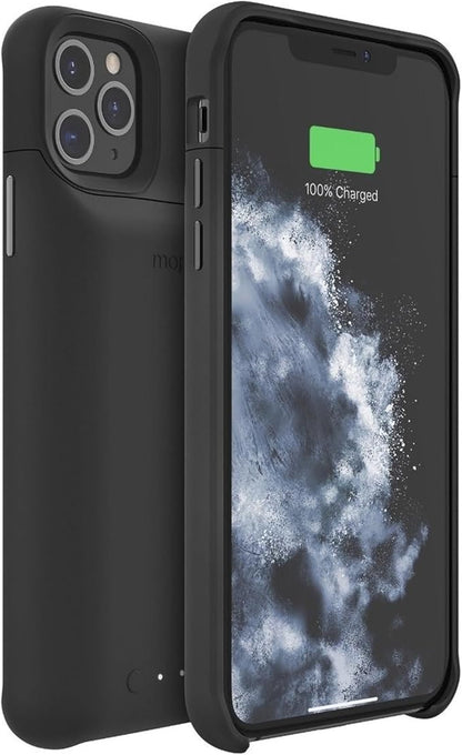 mophie 401004407 Juice Pack Access - Ultra-Slim Wireless Charging Battery Case - Made for Apple iPhone 11 Pro Max - Black