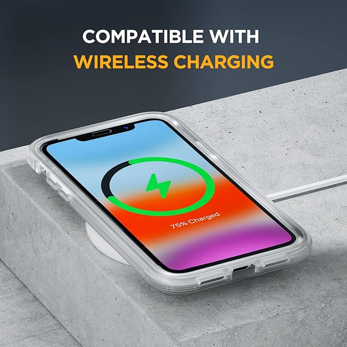 Miracase Glass Series Designed for iPhone 11 Case [2023 Upgraded] Full-Body Rugged Bumper Case with Built-in 9H Tempered Glass Screen Protector and Camera Protector (Matte Clear)