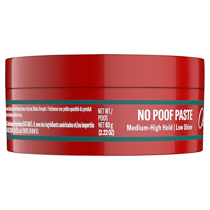 Old Spice No-Poof Paste, Hair Styling Paste for Men, Medium-High Hold with Low Shine, 2.22 oz