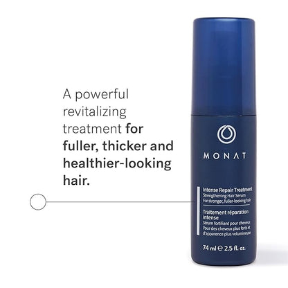 MONAT Intense Repair Treatment for Thinning Hair – Daily Leave-In Treatment Stimulates Hair Follicles & Promotes Fuller-Looking Hair, Safe for Colored & Chemically Treated Hair