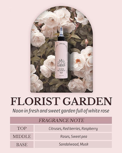 ODID Milk Protein Intensive Water Treatment Florist Garden - Hair Nourishing and Scalp Enhancing Ampoule to Cream for Steaming Hair Mask - Refreshing & Sweet Floral Scent, 6.76oz.
