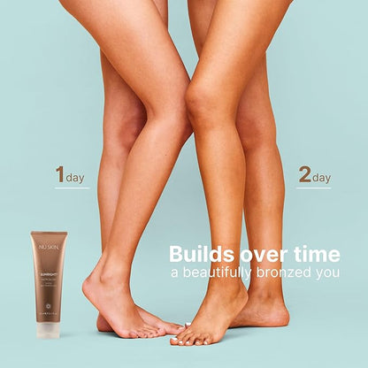 Nu Skin Sunright Insta Glow Self Tanner Gel | Natural Summer Tan for Face & Body | Beauty & Skin Care | Vitamin E & Avocado Oil | Natural Body Bronzer with DHA & Amino Acids | 4.2 oz | 2 Pack