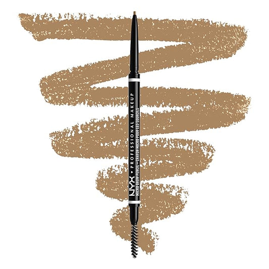 NYX PROFESSIONAL MAKEUP Micro Brow Pencil, Precise Eyebrow Pencil - Blonde
