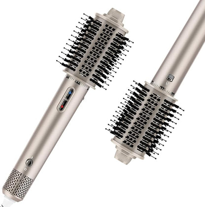 1400W Hair Dryer Brush - Round Hot-air Styler with High Speed for Blow Out and Hair Styling