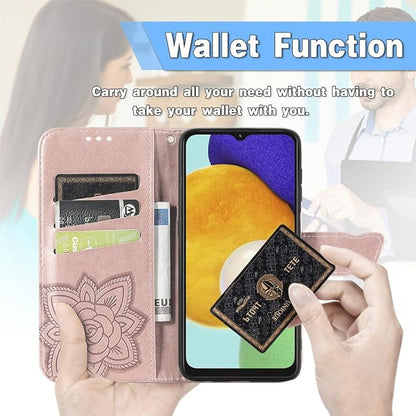 for Samsung Galaxy S25 Plus Case Wallet PU Leather Credit Card Holder Full Body Cute Butterfly Design with Wrist Strap Soft TPU Bumper Full Body Protective Phone Case for Girls Women Black
