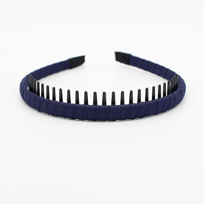 Multicolor Stylish Teeth Comb Hair Hoop Hairband Headband Soft Comfy Non-slip Hair Accessories for Women/Girl(4 color)