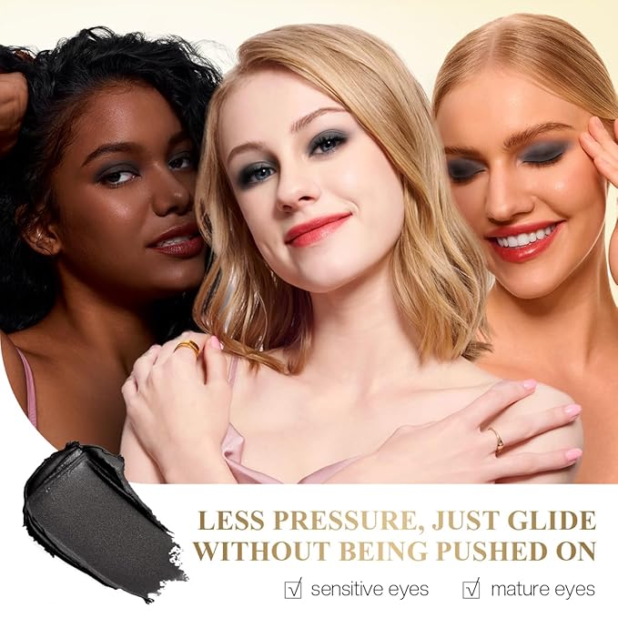 Multi-Purpose Makeup Stick, Cream Matte, Black Eyeshadow Pencil Sticks Cosmetics #M6