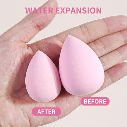 MAANGE 38 Pcs Makeup Brush Set Premium Synthetic Make Up Brushes Soft Foundation Powder Eyeliner Eye Shadow Makeup Brushes Professional Makeup Tool Set (Pink)
