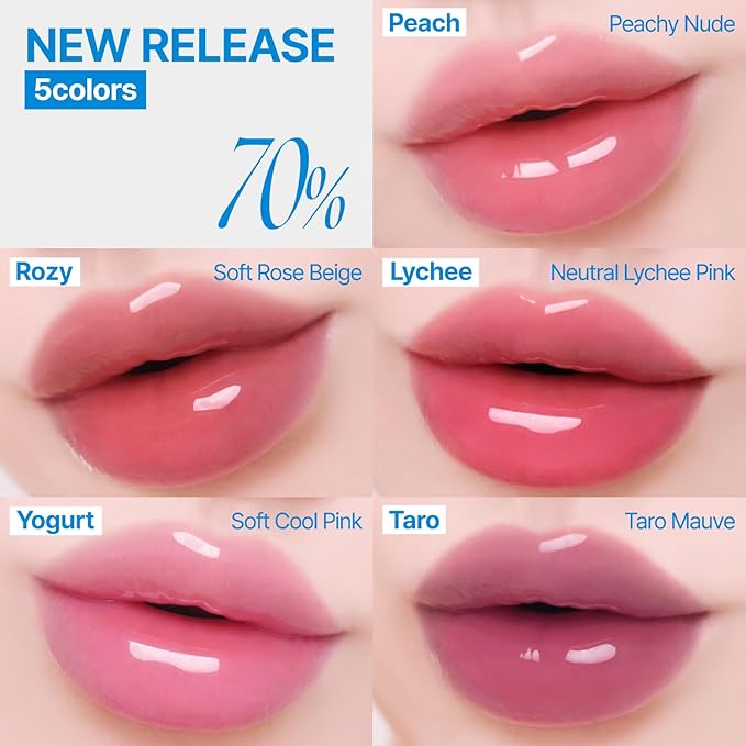 3D Voluming Gloss 30% (Sheer) | Scotch 30% l High Shine, Non-Sticky Lip Gloss for Makeup | Long-Lasting, Moisturizing Gel Formula | 30%, 70% Pigment Options | 5.3g