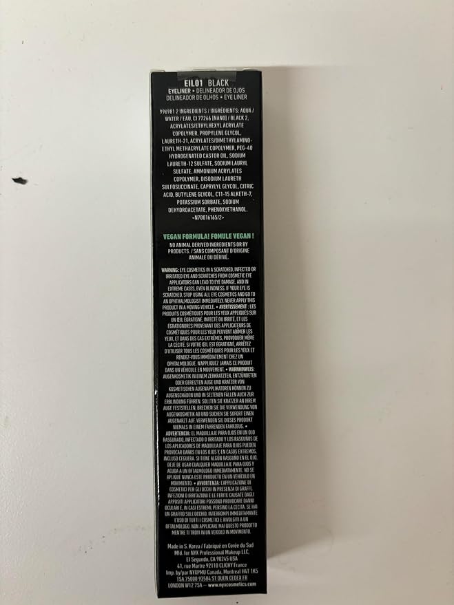 NYX PROFESSIONAL MAKEUP Epic Wear Liquid Liner, Long-Lasting Waterproof Eyeliner - Black