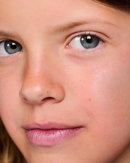 YAWN Daydreamer Lip + Cheek Palette for Kids | Talc-Free Shimmery Cream Shadows | 4 Buildable Colors for Lips, Blush & Highlighter | Non-Toxic, Cruelty-Free, Vegan | Safe for Ages 3+ | Made in USA