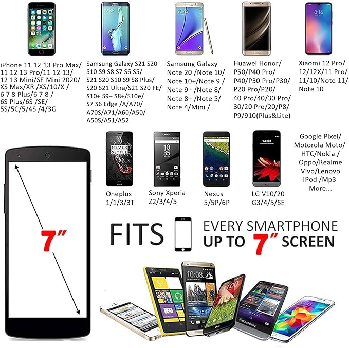 Running Armband Cell Phone Holder for iPhone 11 12 13 14 15 16e 16 Pro Max Xs X Xr 8 Plus SE Mini,Galaxy S25 S24 S23 S22 S21 Note 20 10,Key,Strap Pouch,Workout Exercise Sports Arm Band Sleeve