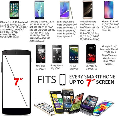 Armband Cell Phone Holder for Running Women,iPhone Armband 16 16e 15 14 13 12 11 Pro Max Xs Xr X Plus SE Mini,Samsung Galaxy S25 S24 S23 S22 S21 Ultra Note 20 Key Pouch,Exercise Arm Bands Bag