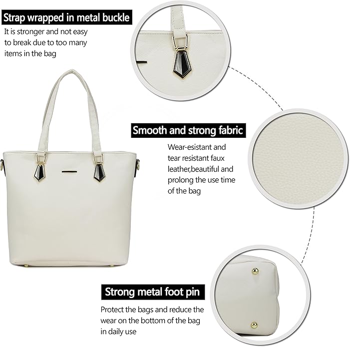 2E-youth Designer Purses and Handbags for Women Satchel Shoulder Bag Tote Top Handle Bag
