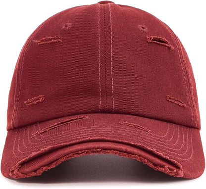 Century Star Baseball Caps for Men Womens Baseball Hat Distressed Cotton Dad Hat Summer Adjustable Golf Runing Hat