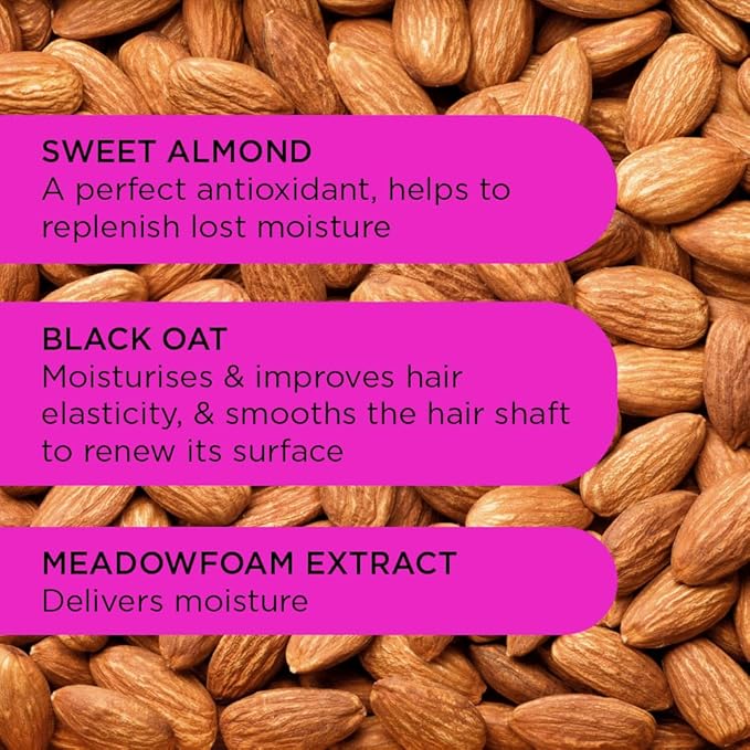 Noughty 97% Natural To The Rescue Treatment Mask, Hydrating Formula for Dry, Frizzy and Damaged Hair, with Sweet Almond and Black Oat, Sulphate Free Vegan Haircare 300ml