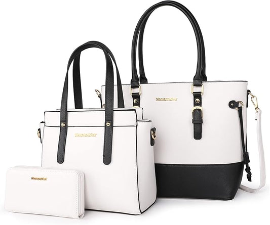 Montana West 3PCS Purses for Women Tote Bag and Wallet Set Shoulder Satchel Handbags