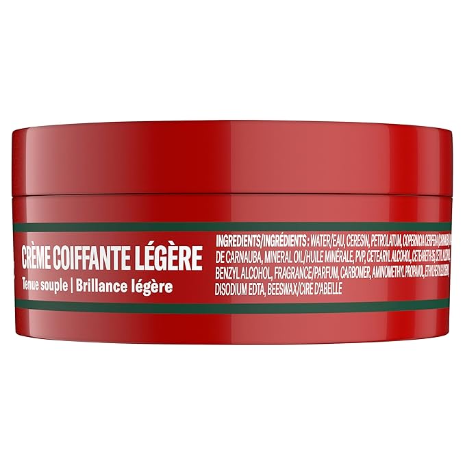 Old Spice No Crunch Crème, Hair Styling Crème for Men, Low Hold with Low Shine, 2.22 oz