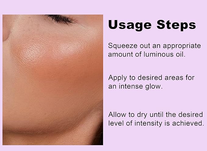 MAEPEOR Glow Liquid Foundation Waterproof Dewy Foundation With Slight Shimmer 2 Colors Nourishing Glow Body Liquid Bronzer for Radiant, Natural Sunkissed Complexion (30ml, Color 01)
