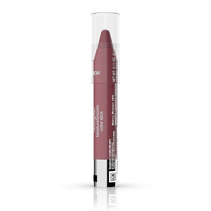 Neutrogena MoistureSmooth Color Stick for Lips, Moisturizing and Conditioning Lipstick with a Balm-Like Formula, Nourishing Shea Butter and Fruit Extracts, 120 Berry Brown, 011 oz Pack of 1