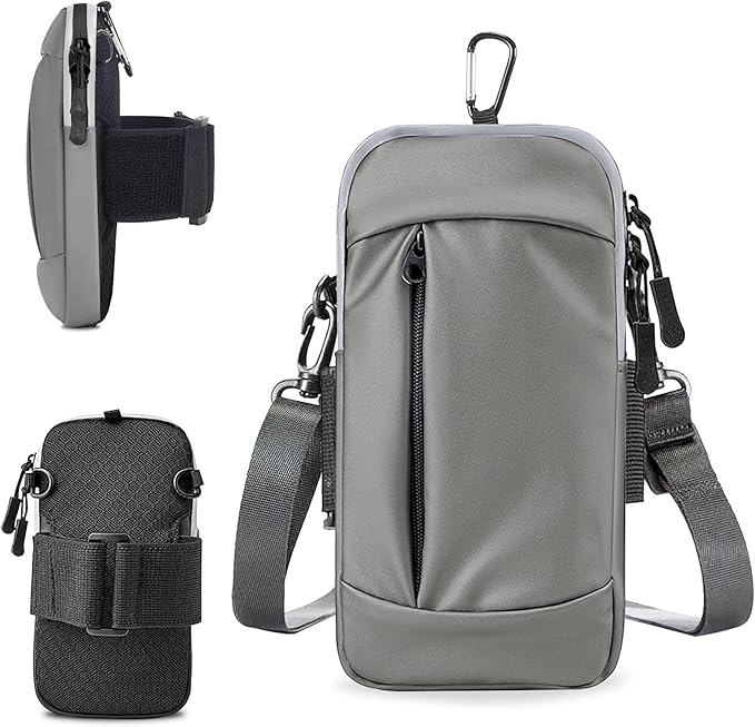 Phone Holder for Running Armband Sports,Cell Phone Purse Small Crossbody Bags for Women Men Kids, iPhone 11 12 13 14 15 Pro Max Xs Xr X 8 7 Plus SE Mini Galaxy Ultra S24 Note Arm Bands Pouch