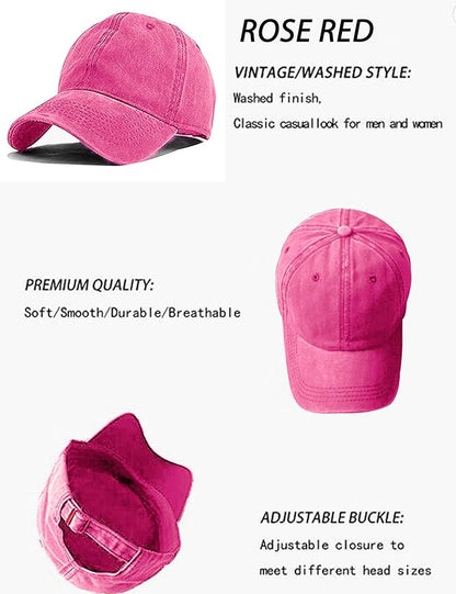 Mommy Jennie Unisex Vintage Washed Distressed Baseball-Cap Twill Adjustable Dad-Hat