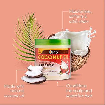 ORS Coconut Oil Hair and Scalp Hairdress 5.5 oz