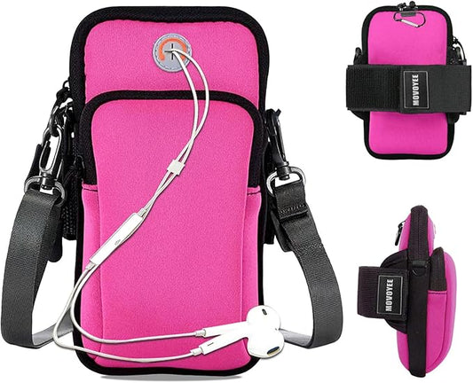 Phone Holder for Running Armband Cell Phone Holder,Small Purses for Women Crossbody Kids,iPhone 11 12 13 14 15 16e 16 Pro Max Xs Xr X Plus SE Mini Galaxy Ultra S25 S24 Note Bags Gym Arm Bands