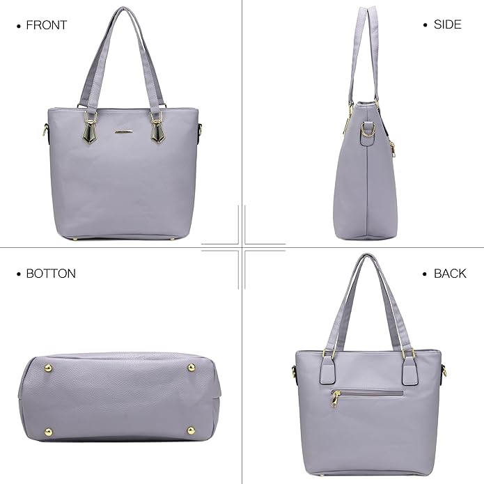 2E-youth Designer Purses and Handbags for Women Satchel Shoulder Bag Tote Top Handle Bag