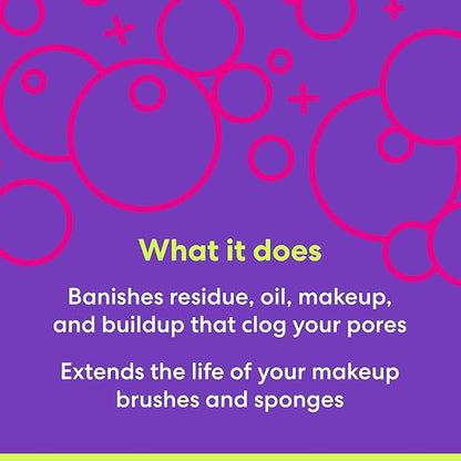 beautyblender® | Blendercleanser® Liquid Lavender Beauty Blender Cleanser, Cleaning Makeup Sponges, Brushes & Applicators, 5 oz