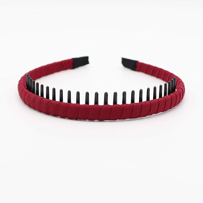 Multicolor Stylish Teeth Comb Hair Hoop Hairband Headband Soft Comfy Non-slip Hair Accessories for Women/Girl(4 color)