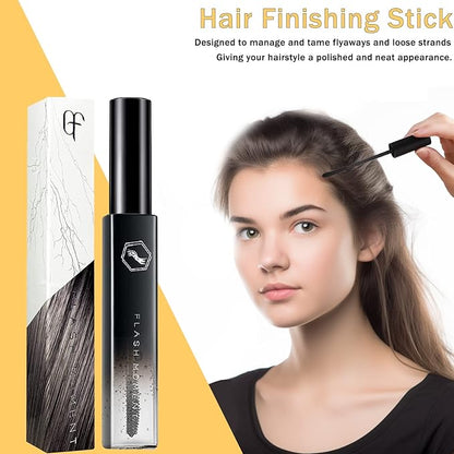 5 Pcs Hair Wax Stick for Flyaways Edge Control Slick - Styling Tools Includes , Finishing , Comb, Gel for Fly Away for Women