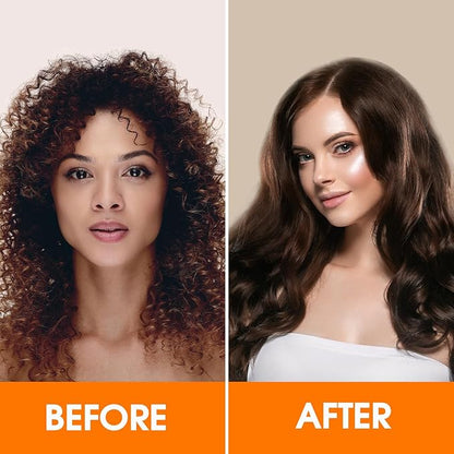 1400W Hair Dryer Brush - Round Hot-air Styler with High Speed for Blow Out and Hair Styling