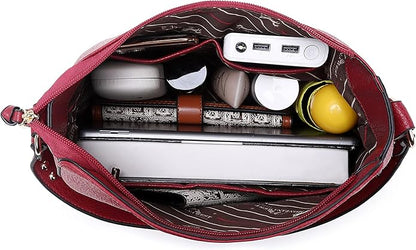 Montana West Hobo Bag for Women Crossbody Purse and Handbags Ladies Chic Shoulder Bags