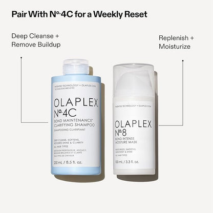 Olaplex No. 8 Bond Intense Moisture Hair Mask, Adds Smoothness & Nourishes for Visibily Healthy Hair, For All Hair Types & Treats Damaged Hair, 3.3 fl oz