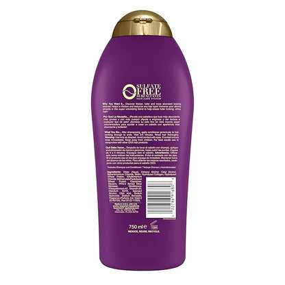 OGX Thick & Full + Biotin & Collagen Conditioner, Salon Size, 25.4 Fl Oz (Pack of 2)