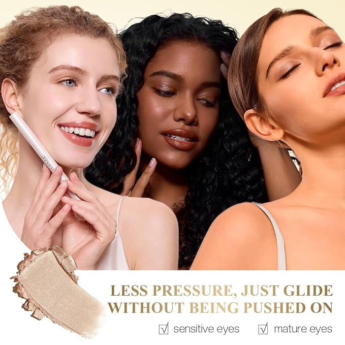 Multi-Purpose Makeup Stick, Cream Shimmer, Eyeshadow Highlighter Makeup Eye Brightener Pencil Sticks Cosmetics #S1S3