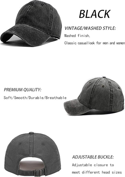 Mommy Jennie Unisex Vintage Washed Distressed Baseball-Cap Twill Adjustable Dad-Hat