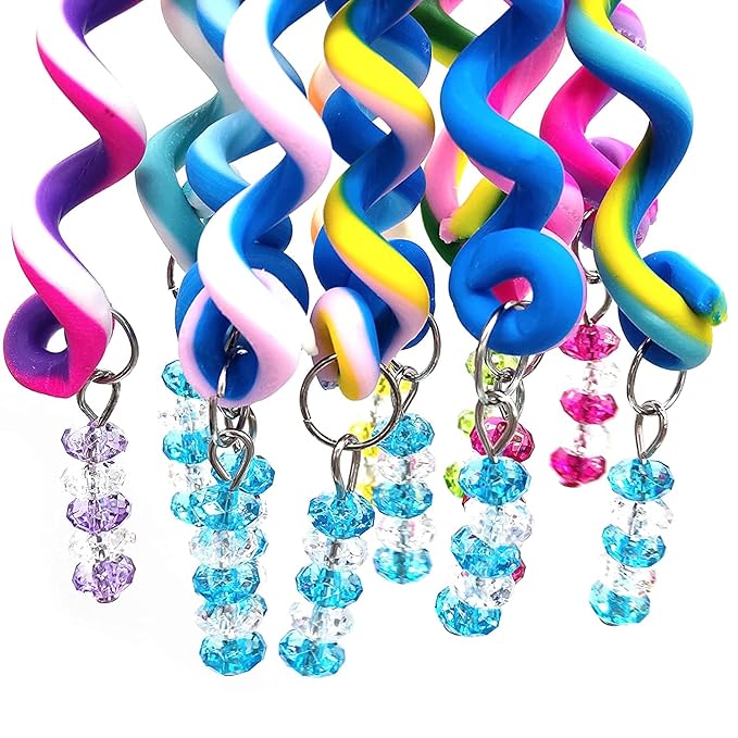 12 Colors Girls Hair Braid Clips, Hair Styling Twister Barrette, Spiral Spin Hair Tool Accessories for Birthday Pary, Bar, Wedding