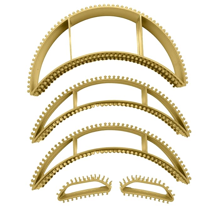 5 Pc Bump It Hair Accessory - Bump It Up Headband & Clips for Volume (Yellow)