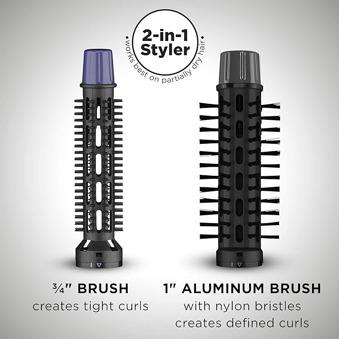 Conair 2-in-1 Hot Air Styling Curl Brush