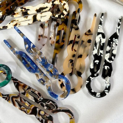 4PCS Hair Pins for Women,French Hair Pin,Lialys Hair Pins for Thin Thick Hair,2 Unique Patterns (4PCS(D))