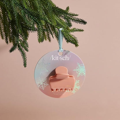 Kitsch Hair Clips for Women - Secure Hold for Thick & Thin Hair All Day - Perfect for Everyday Use & Special Occasions - Rosewood, 1pc