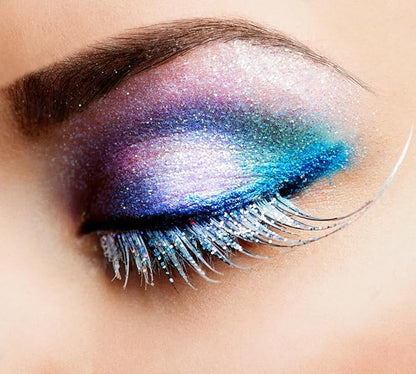 Hair Glitter Gel; Body Glitter & Face Glitter for Women/Kids (1 Pk Stardust Violet) Iridescent Holograph Roll-on 1 oz | Cosmetic-Grade Makeup, Apply Without Glue, Easy to Take Off & Keep Skin Clean