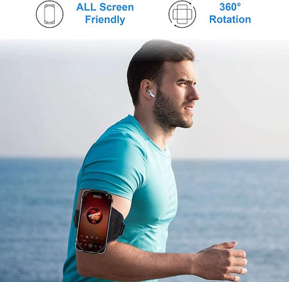 Phone Arm Bands for Runnings : Detachable & 360° Rotatable Water Resistant Armand for Samsung Galaxy S23 S22 S21 S20 Ultra Edge Note FE A50 A60 A70 for Workout Exercise Sports Jogging Gym