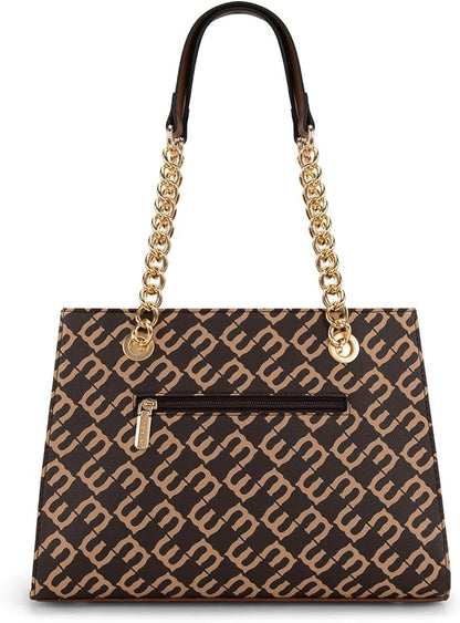 Montana West MEDIUM Tote Bag for Women Quilted Chain Handbags Shoulder Purse