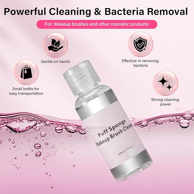 PRO Makeup Brush Cleaner, Electric Automatic Rotating Cosmetic Brush Cleaner, Portable Makeup Suitable for Use of the Size of the Makeup Brush