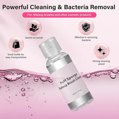 PRO Makeup Brush Cleaner, Electric Automatic Rotating Cosmetic Brush Cleaner, Portable Makeup Suitable for Use of the Size of the Makeup Brush