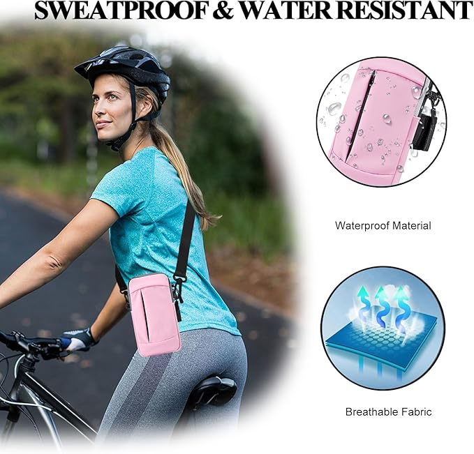 Phone Holder for Running Armband Cell Phone Holder, Small Purses for Women Crossbody Kids,iPhone 15 14 13 12 11 Pro Max Xs Xr X 8 7 Plus SE Mini Galaxy Ultra Plus S24 Note Bags Gym Arm Bands