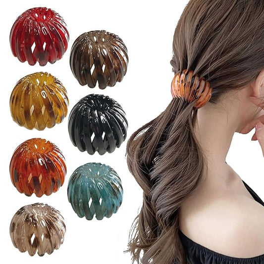 7PCS Bird Nest Magic Hair Clip and Bun Accessories for Women